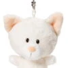 Nici 32375 Schlüsselanhänger Mini Filou Katze Katzenkind Weiß Ca 10cm Plüsch