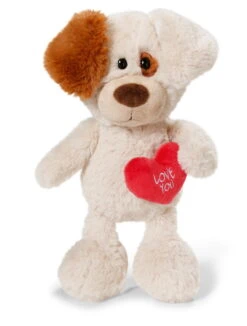 Nici 40187 Love Hund Mit Magnetherz I Love You 25cm Plüsch Schlenker