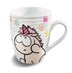 Nici 41860 Tasse Einhorn Theodor & Einhorn-Wal It´s Magic 8x10cm Porzellan