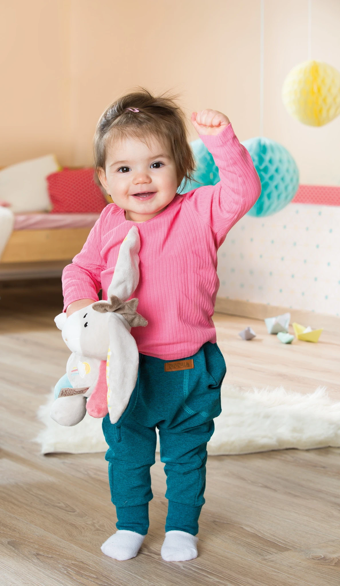 Nici 42076 Activity Schmusetier Esel Muli Ca 23cm Plüsch Kuscheltier 3m+ – Bild 3