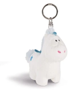 Nici 43251 Schlüsselanhänger Einhorn-Baby Theolino Glitzernd Ca 10cm Plüsch