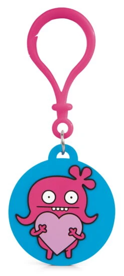 Nici 44190 PVC-Schlüsselanhänger Ugly Dolls Ca 11,5cm - Moxy (pink)