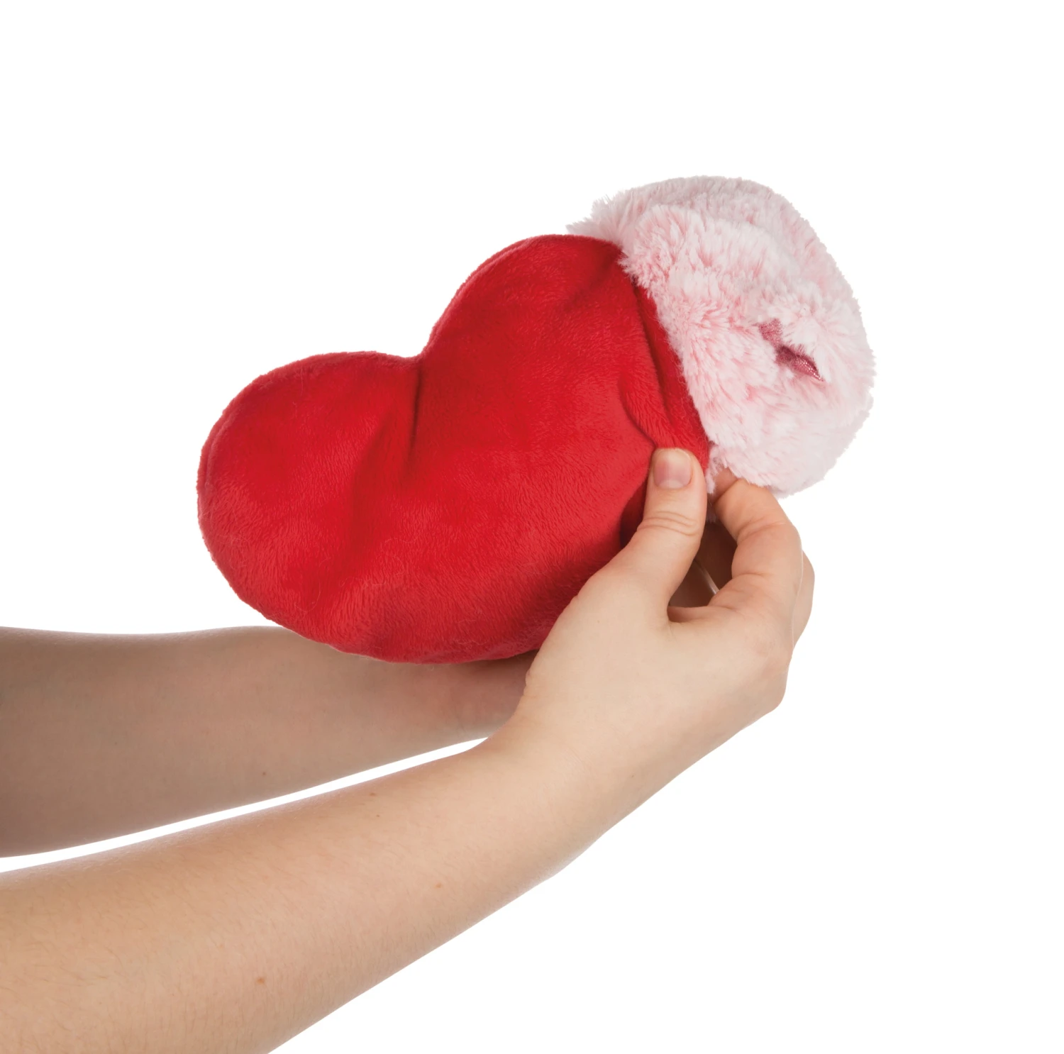 Nici 44427 Love Bär Schwester Rosa Wendeplüsch Bär In Herzkissen Ca 20cm – Bild 7