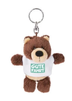 Nici 44714 Schlüsselanhänger Bär Mit T-Shirt Ca 10cm - Gute Fahrt