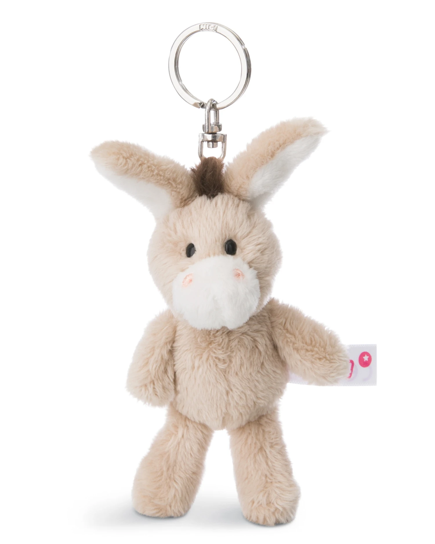 Nici 44930 Schlüsselanhänger Esel Ca 10cm Plüsch Hello Spring