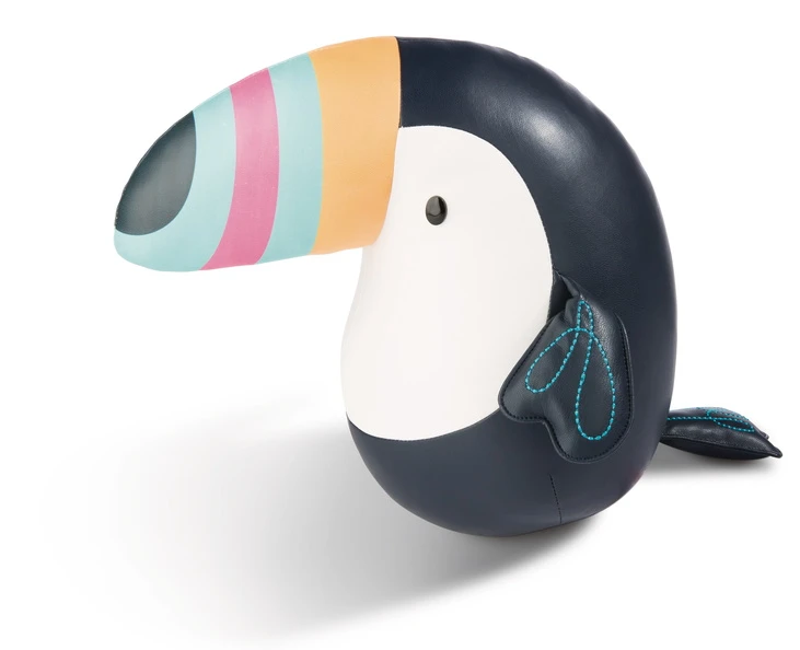 Nici 45167 Tukan Ca 25cm Kunstleder Kuscheltier Tropicano Toucan