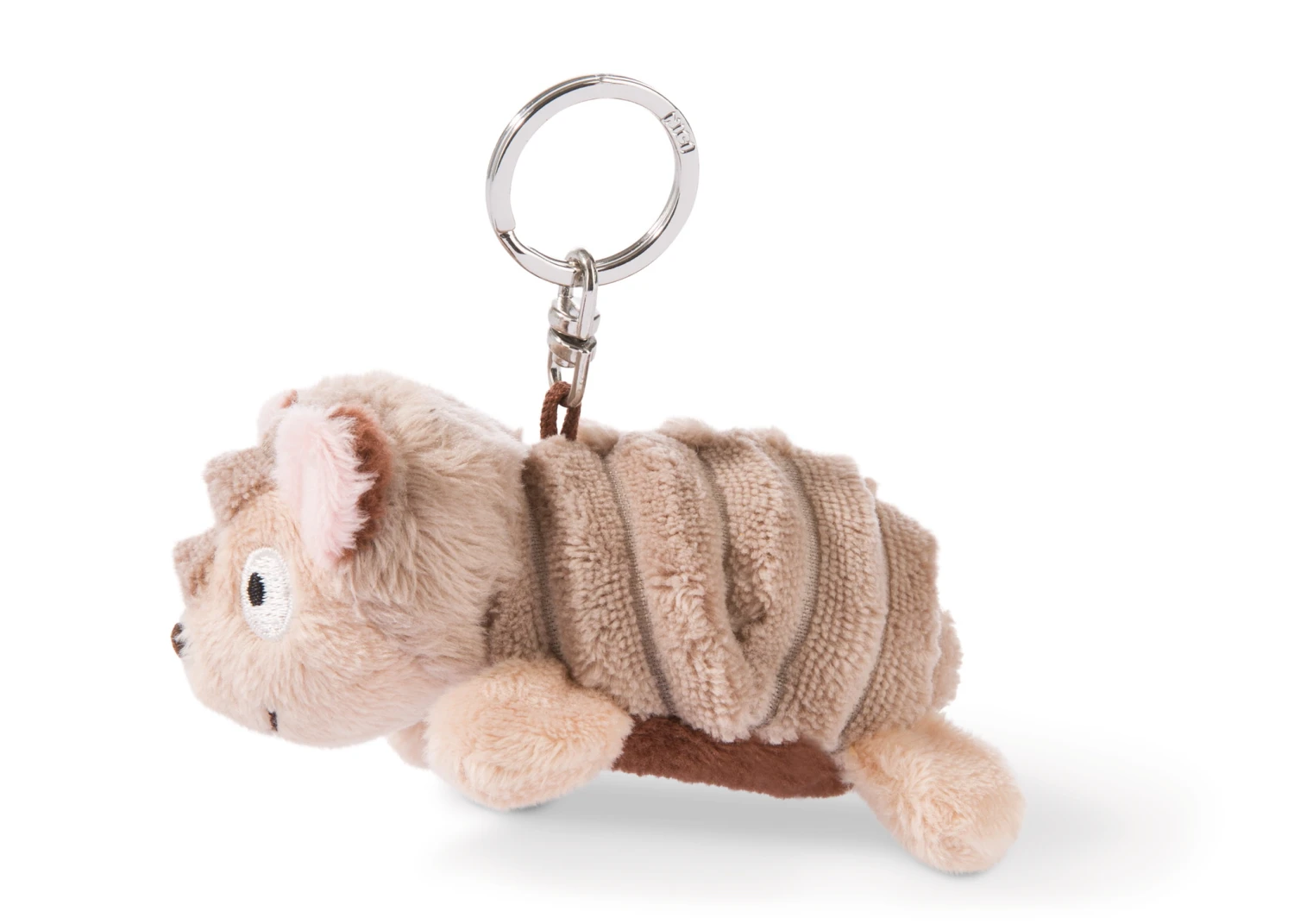 Nici 45249 Schlüsselanhänger Gürteltier Armin 10cm Wild Friends Plüsch – Bild 2