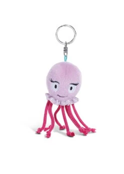 Nici 45352 Schlüsselanhänger Oktina-Oktopus Ca 10cm Plüsch Under The Sea