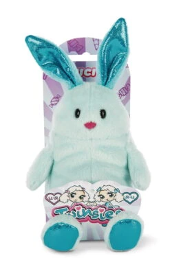 Nici 45888 Twinsies Blauer Hase 12cm Plüsch Kuscheltier In Geschenkverpackung