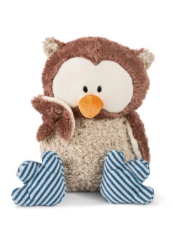 Nici 48079 Eule Oscar 50cm Mit Drehbarem Kopf Plüsch The Owlsons