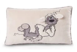 Nici 48400 Kissen Wolf Ulvy (im Schafspelz) 43x35cm Mit Applikation Plüsch