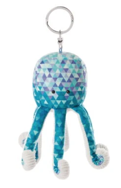 Nici 47434 Schlüsselanhänger Oktopus 10cm Atlantic Friends Plüsch Polygondruck