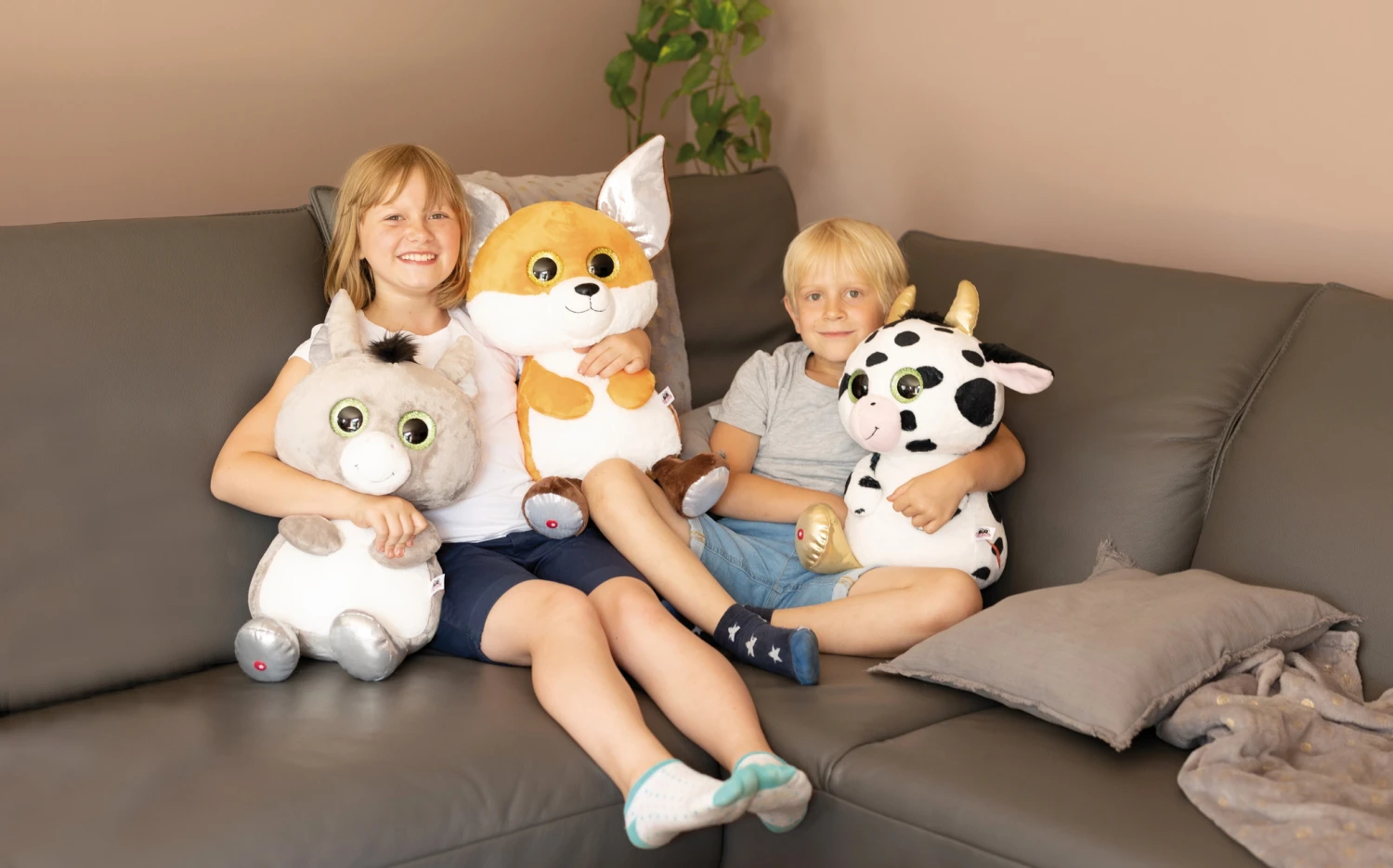 Nici 47827 Glubschis Fuchs Runizzi 45cm Plüsch Kuscheltier Schlenker GREEN – Bild 5