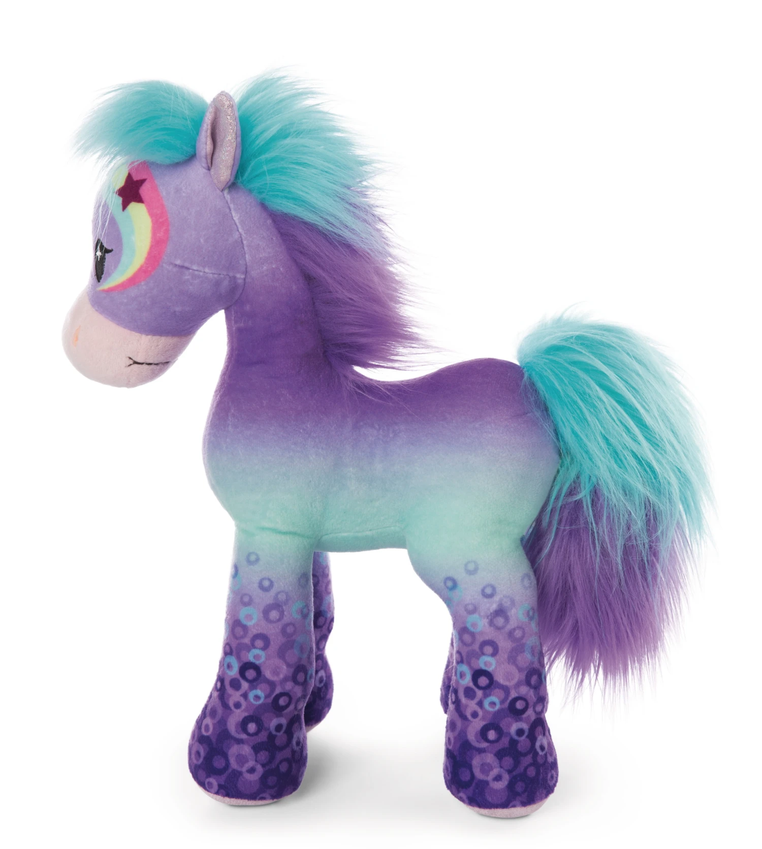 Nici 47847 Pony Stars Pferd Starjumper 25cm Stehend Plüsch Kuscheltier GREEN – Bild 3