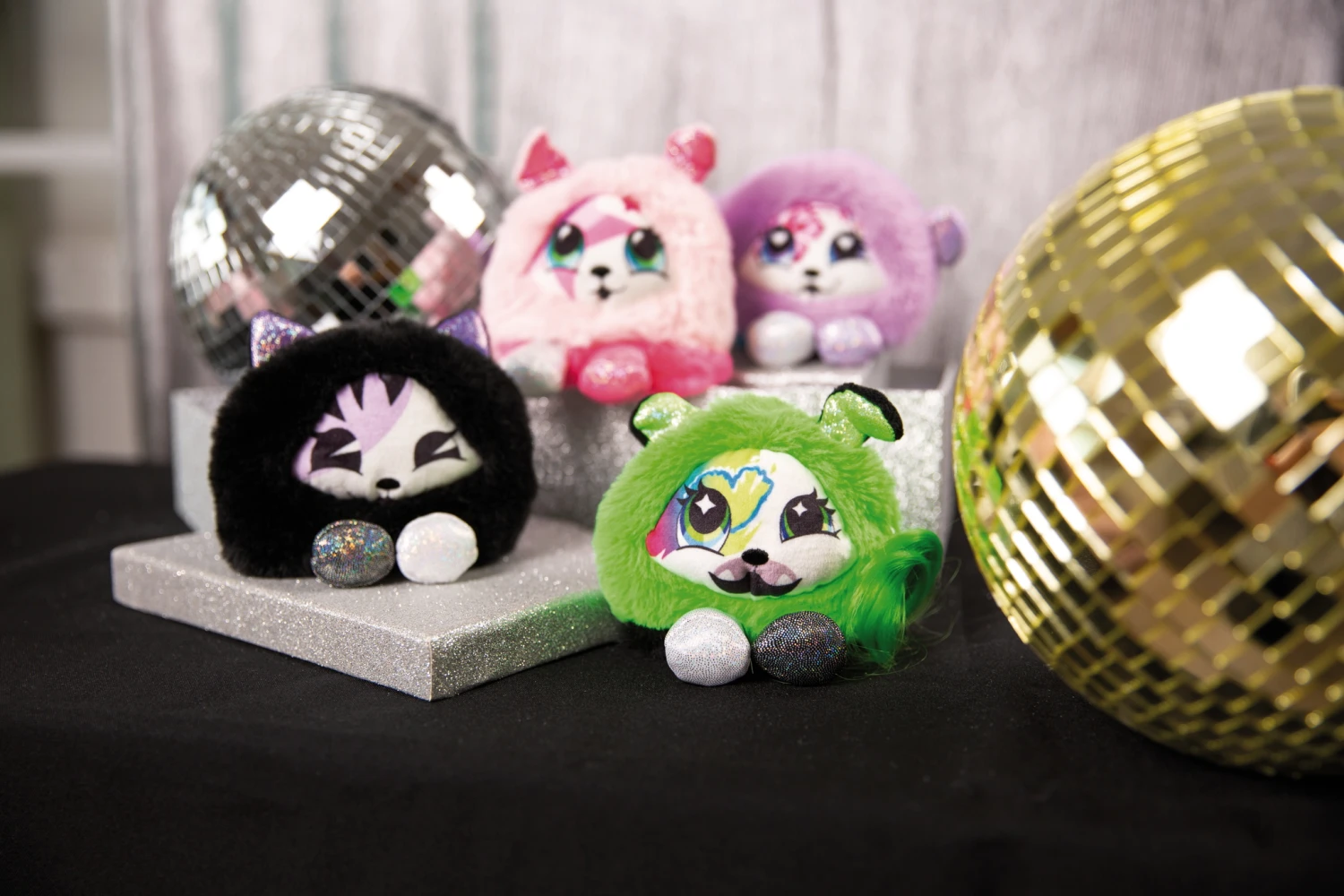 Nici 47907 Pixidoos Pets 2-in-1 Wendeplüsch Hund Bonbi 12cm Grün-schwarz Plüsch – Bild 11