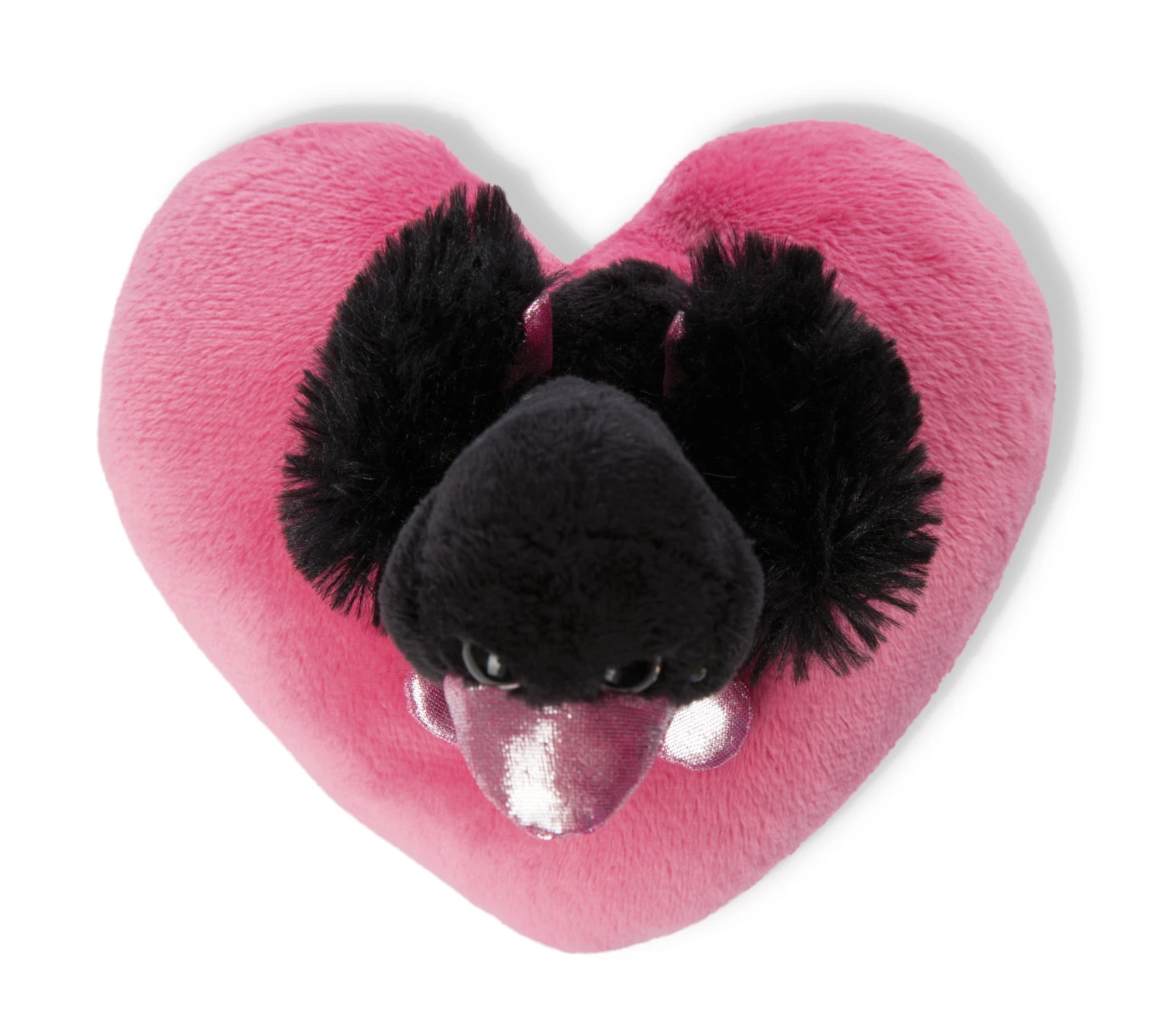 Nici 48265 Schwan Schwarz Auf Herzkissen Ca 13cm Plüsch Love Classics GREEN – Bild 5