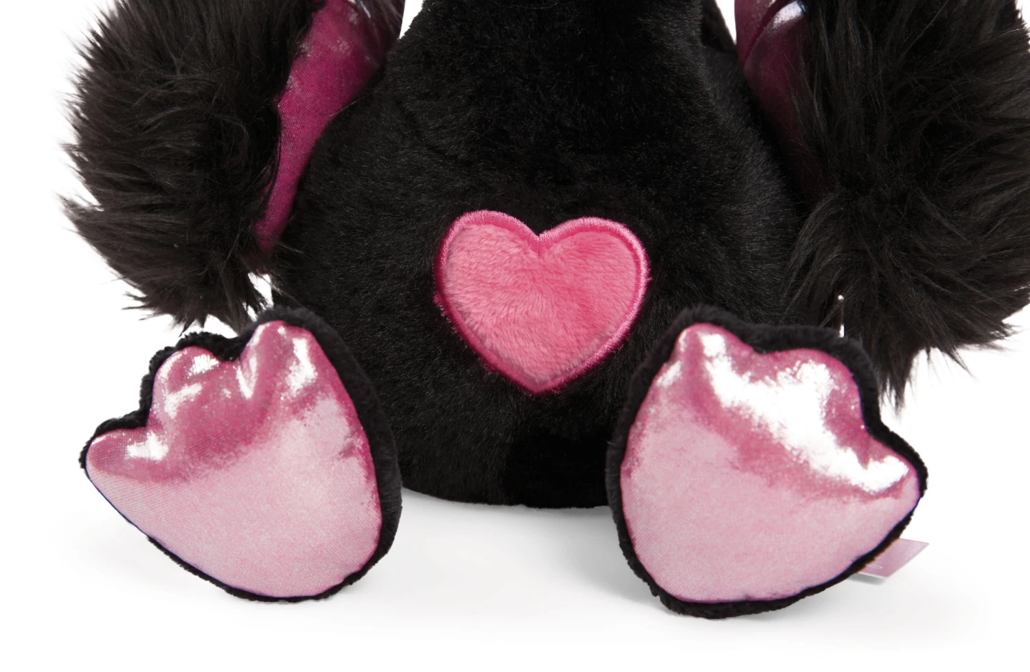 Nici 48273 Schwan Schwarz Ca 70cm Plüsch Kuscheltier Love Classics GREEN – Bild 3