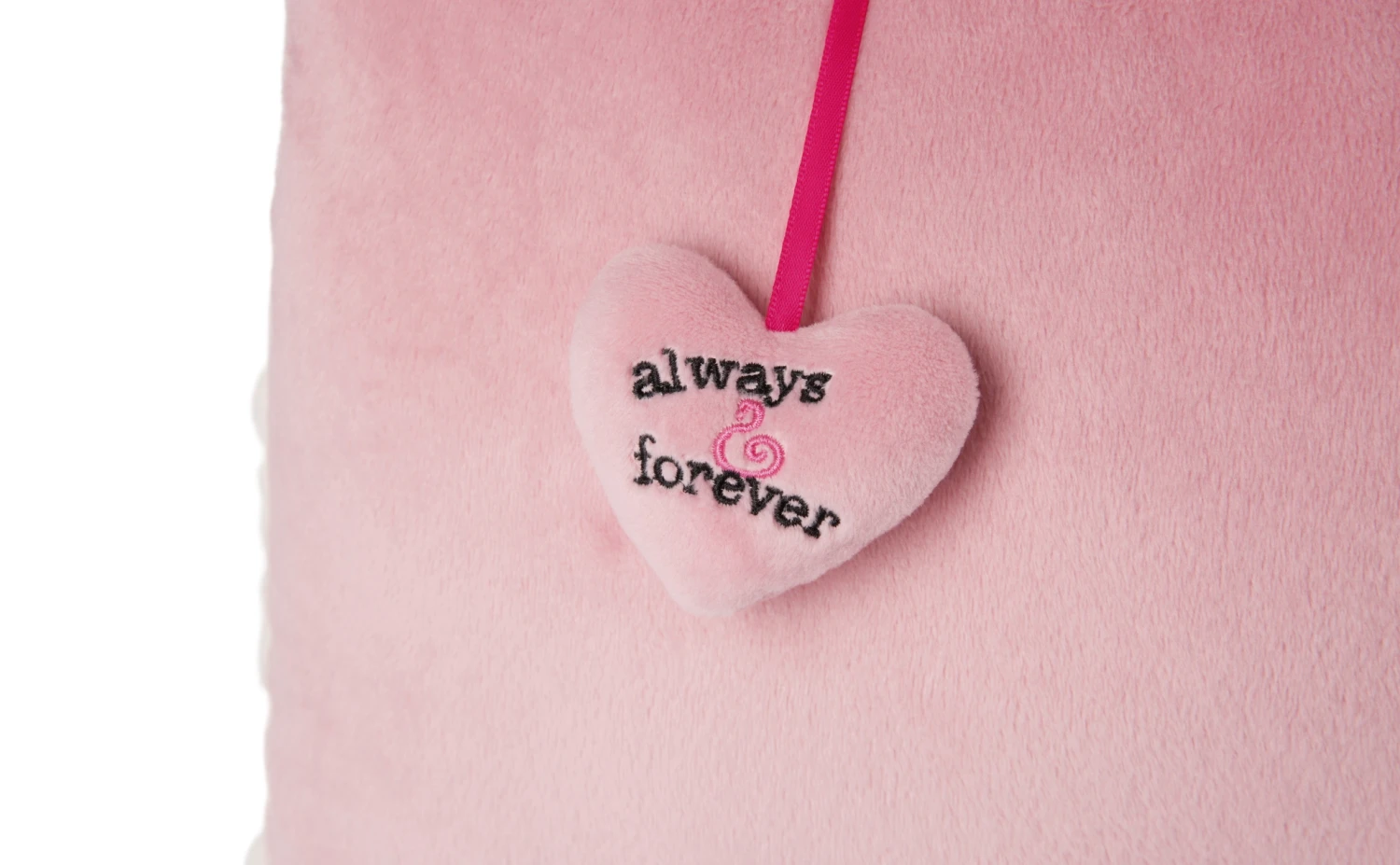 Nici 48274 Kissen Schwan Weiß Rechteckig 43x25cm Plüsch Love Classics GREEN – Bild 3