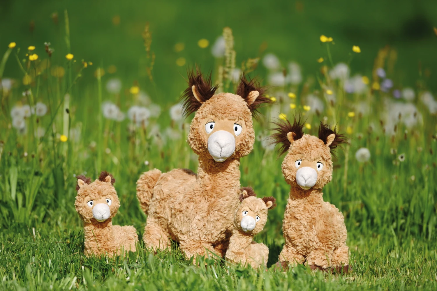 Nici 48606 Alpaka Al Paka 35cm Stehend Plüsch Kuscheltier GREEN – Bild 5