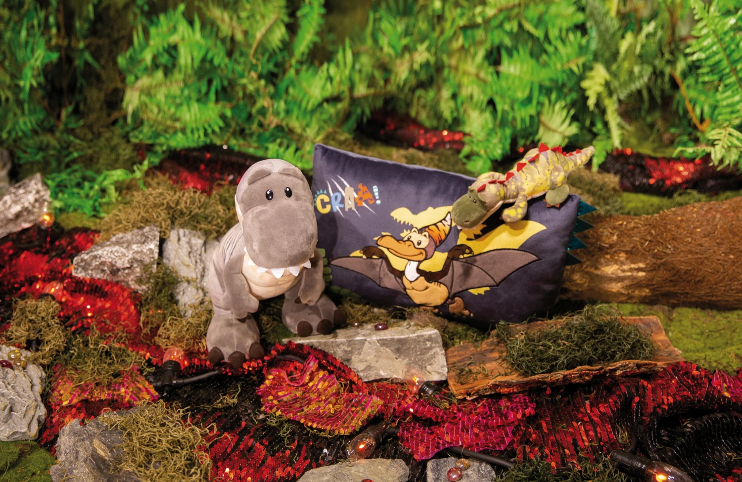 Nici 48810 Dinosaurier Tony-Rex 25cm Stehend Plüsch Kuscheltier Dino T-Rex GREEN – Bild 6