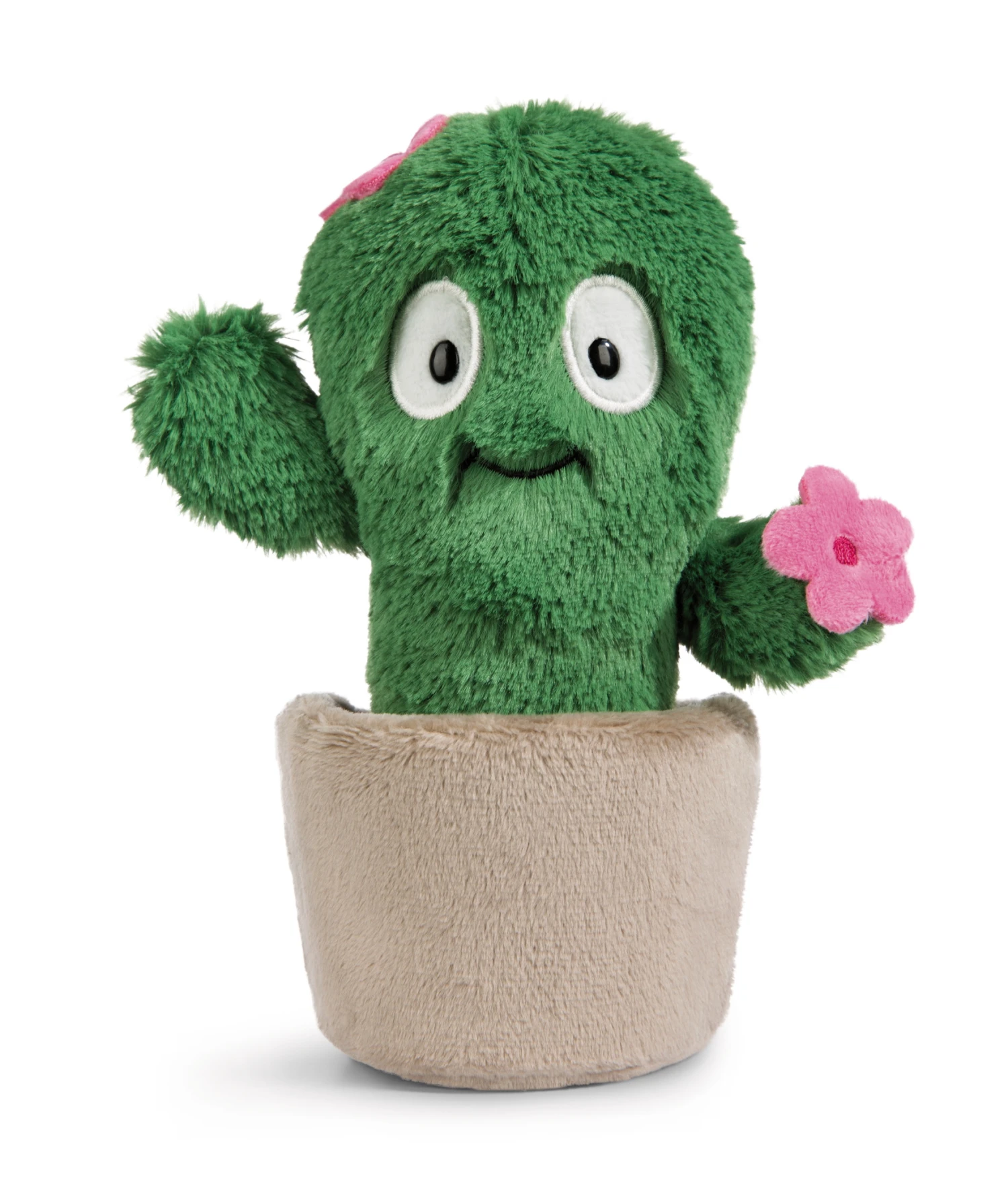 Nici 48941 Kaktus Pflanze Henriette 18cm Plüschfigur GREEN Funny Flowers