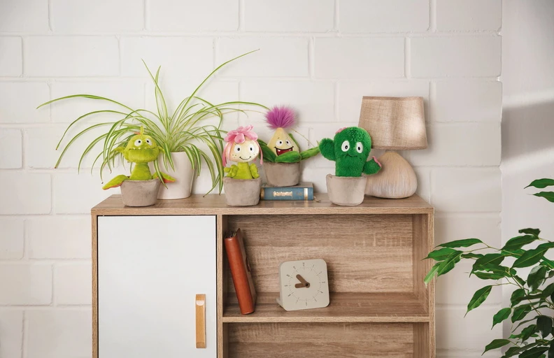 Nici 48941 Kaktus Pflanze Henriette 18cm Plüschfigur GREEN Funny Flowers – Bild 6