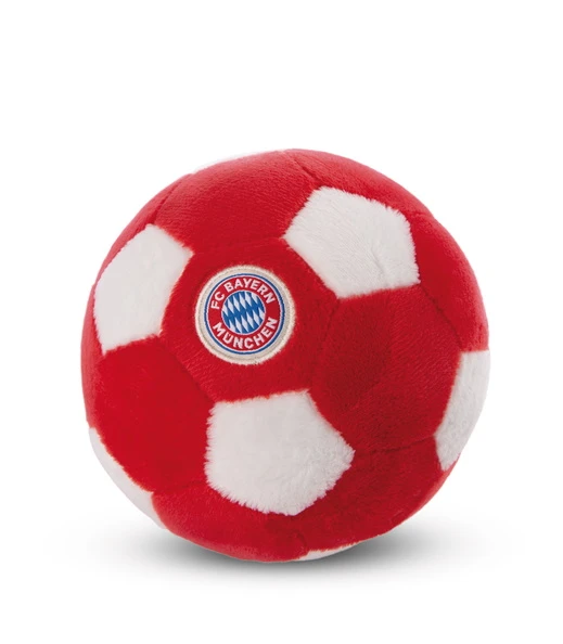 Nici 49087 Plüschball Mit Glöckchen FC BAYERN MÜNCHEN 12cm Auf Kärtchen FCB 6m+ – Bild 2
