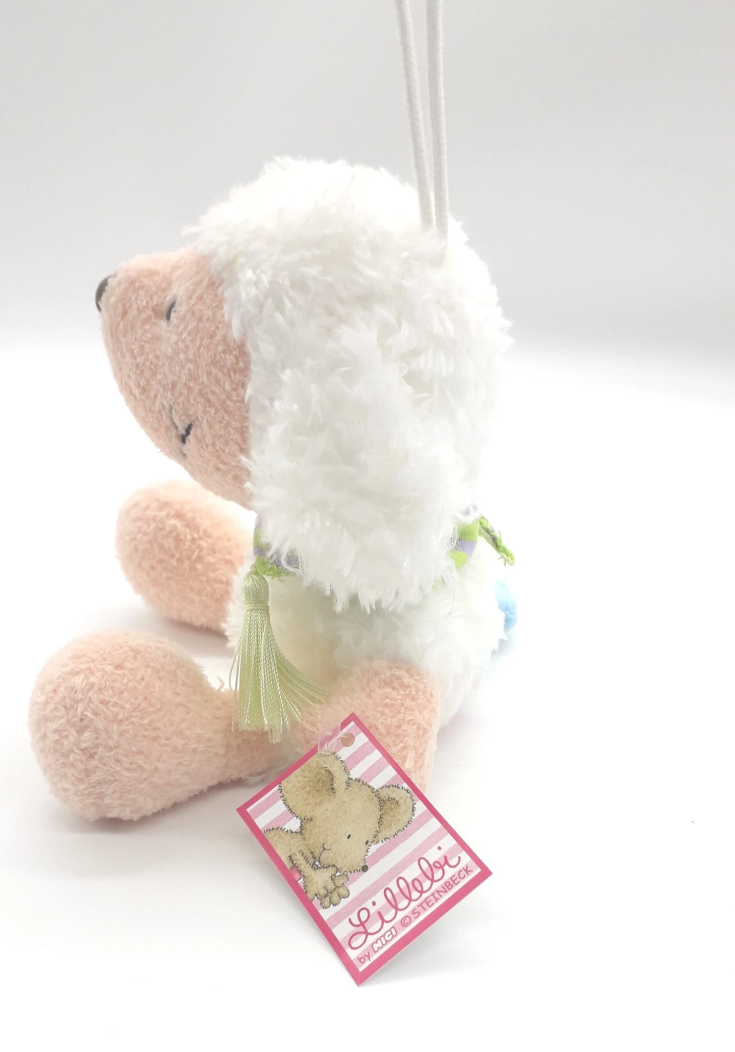 Nici 70653 Steinbeck Lillebi Schaf Wollibo Mit Halstuch 15cm Plüsch Schlenker – Bild 4