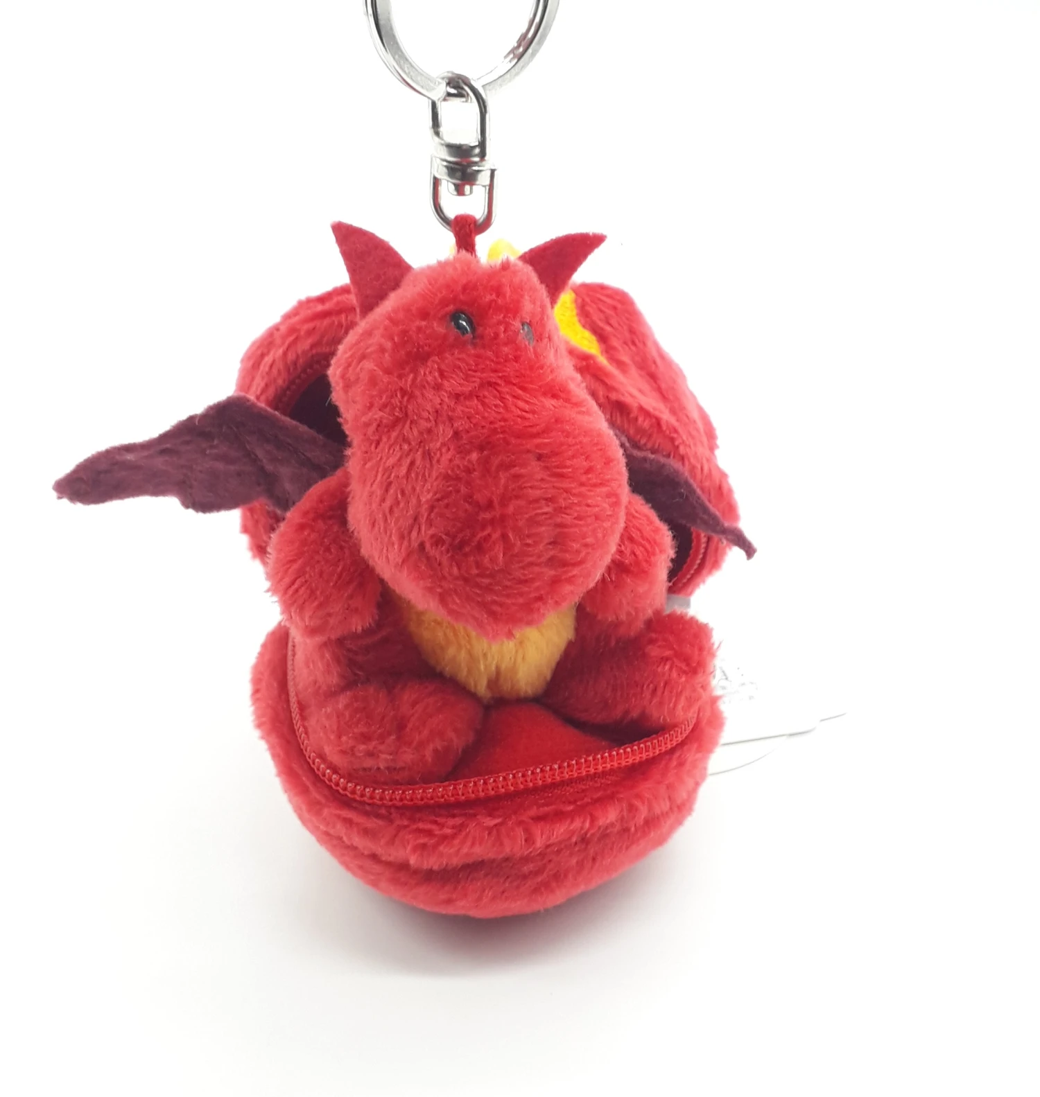 Nici 90637 Schlüsselanhänger Feuerdrache Im Ei Ca 8cm Plüsch Taiwan Limited – Bild 4